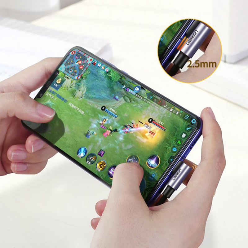 USB-C zu Gewinkelt USB-C Kabel 2m Nylongeflechthülle 60W