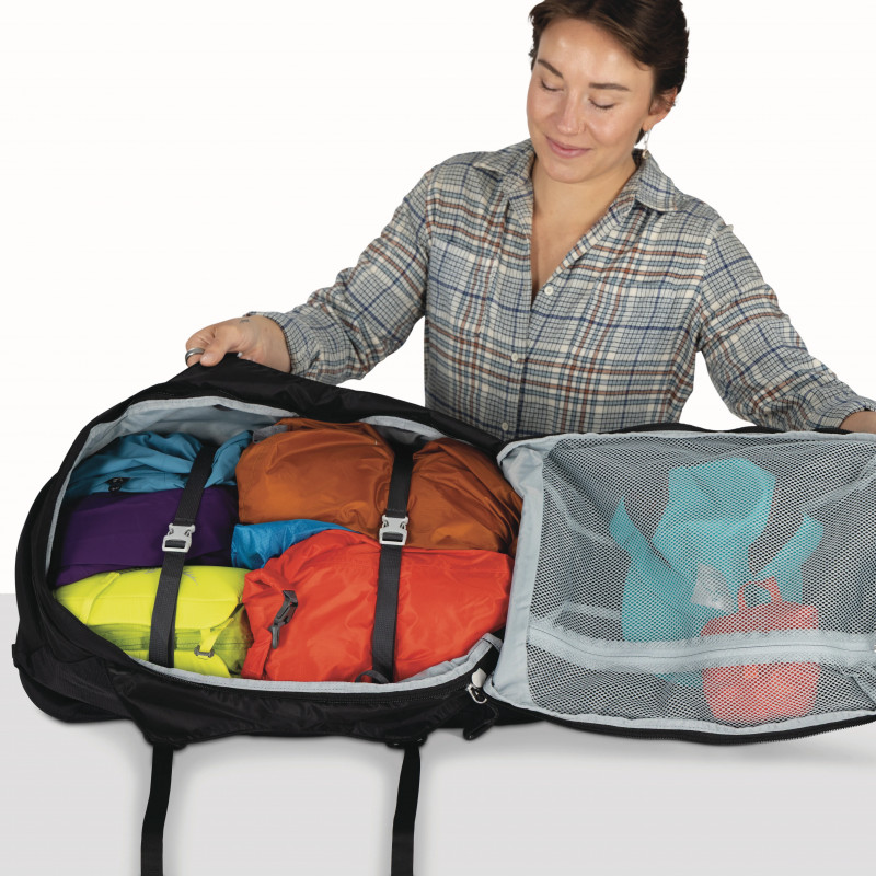 Osprey Fairview 55 (Neu, 2026 Version) Reiserucksack mit Daypack für Frauen