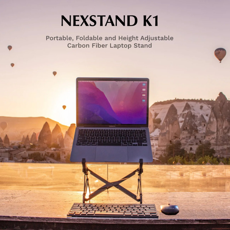 Nexstand K1 - Lightweight Carbonfibre Notebook Stand