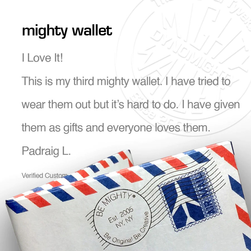 Dynomighty Mighty Wallet - Ultraleichte Geldbörse