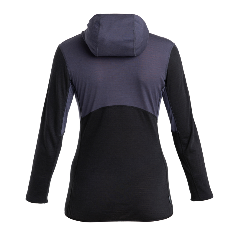 Icebreaker Merino Blend Realfleece Descender Zip-Hoodie Women