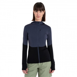 Icebreaker Merino Blend Realfleece Descender Zip-Hoodie Women