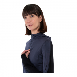 Icebreaker Merino Blend Realfleece Descender Zip-Hoodie Women