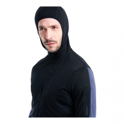 Icebreaker Merino Blend Realfleece 200 Descender Zip-Hoodie Herren