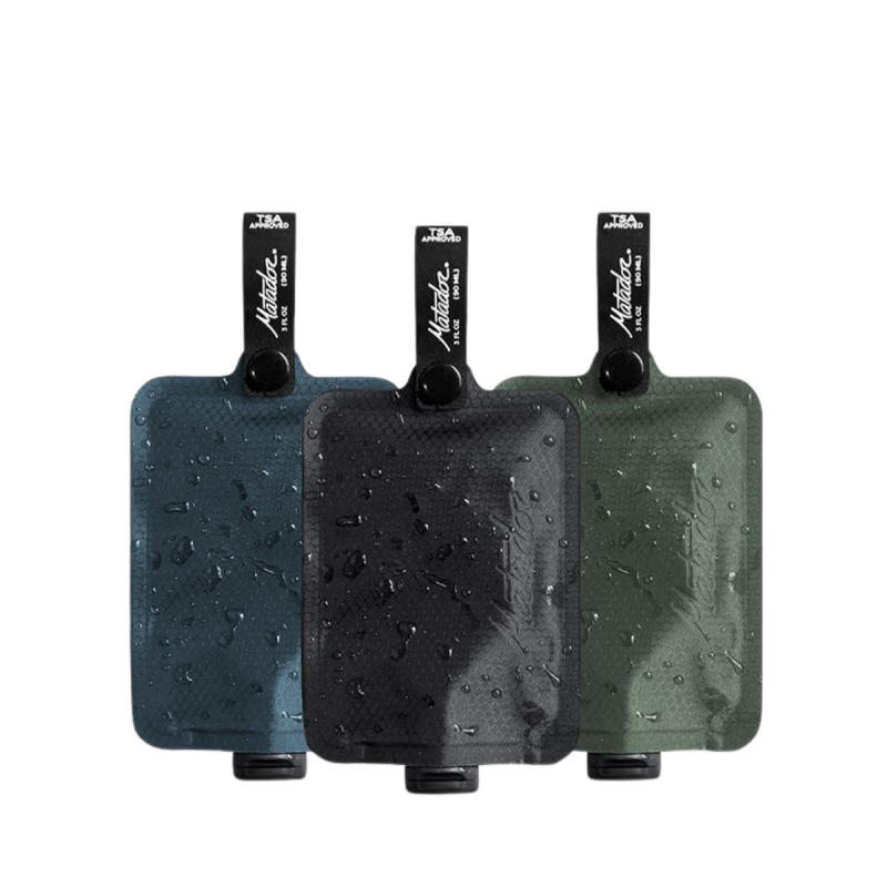 Matador FlatPak Toiletry Bottle 90ml (3-Pack) Multi-Color
