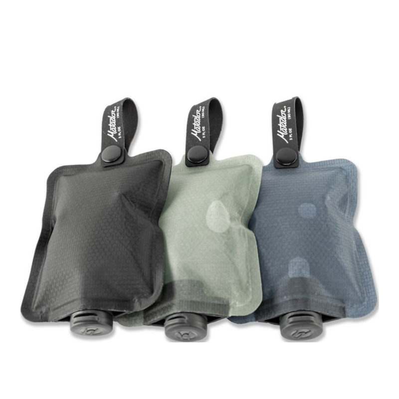 Matador FlatPak Toiletry Bottle 90ml (3-Pack) Multi-Color